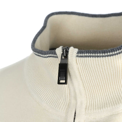 BOSS Zitom W22 Knitwear in Open White