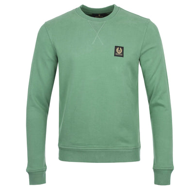 Belstaff Classic Sweat Top in Graph Green Main