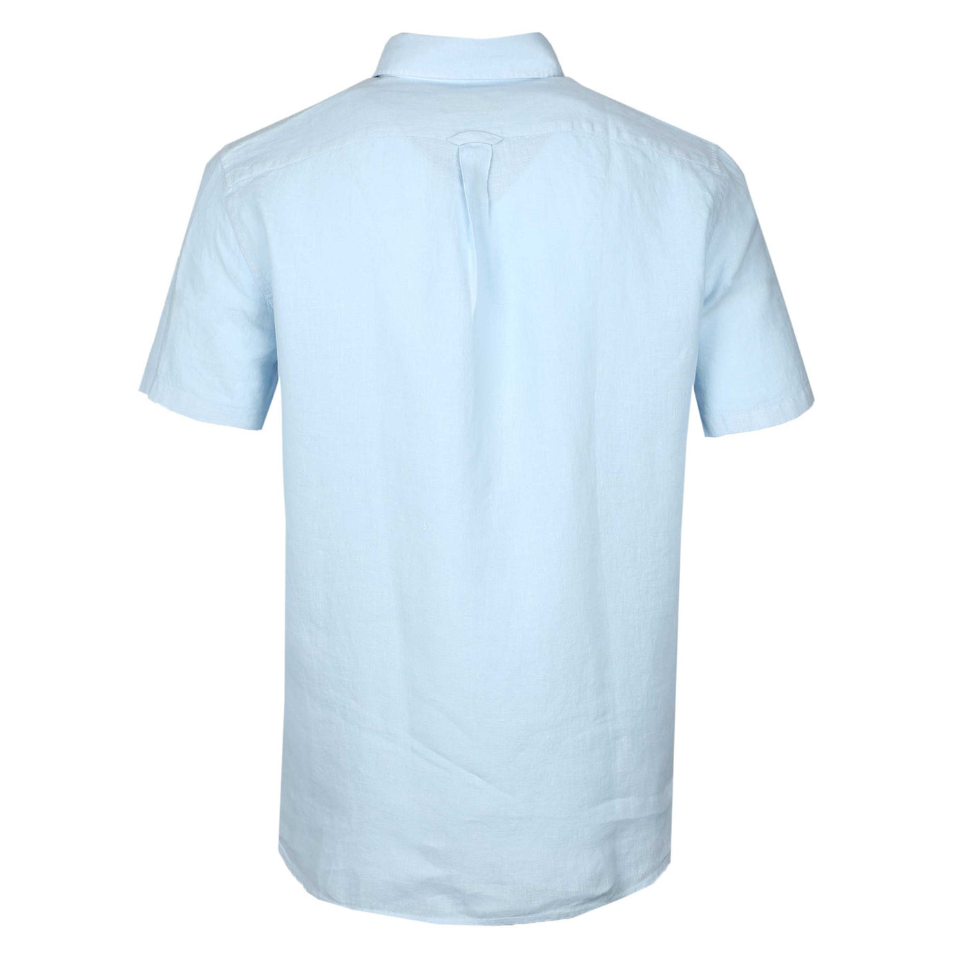 Belstaff Linen Pitch SS Shirt in Sky Blue