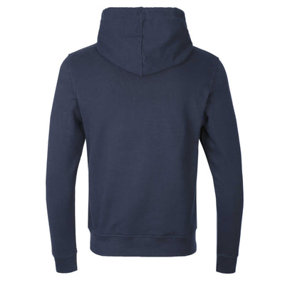 Belstaff Signature Hoodie Sweat Top in Dark Ink Back