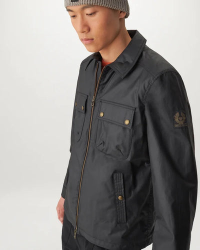 Belstaff Tour Overshirt Jacket in Black