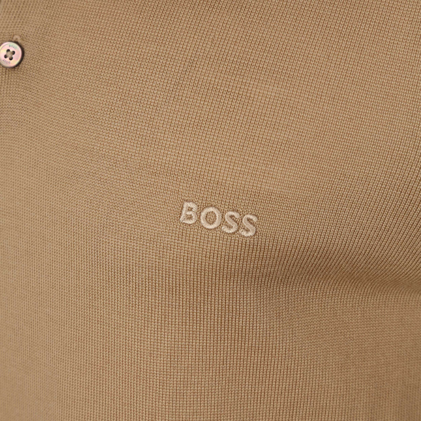 BOSS Bono L Knitwear in Medium Beige