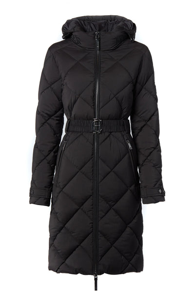 Holland Cooper Lausanne Quilted Ladies Jacket in Black