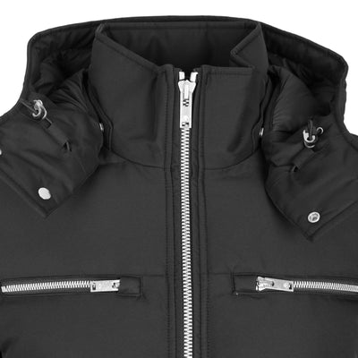 Moose Knuckles M Cloud Bomber in Black Zip