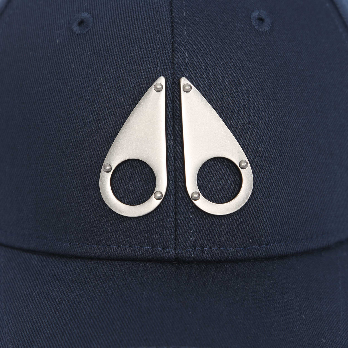 Moose Knuckles Logo Icon Cap in Navy