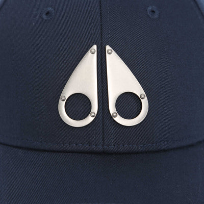 Moose Knuckles Logo Icon Cap in Navy