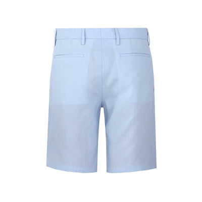 Paul Smith Linen Short in Sky Blue Back