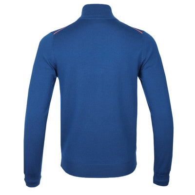 Paul Smith Half Zip Knitwear in Blue