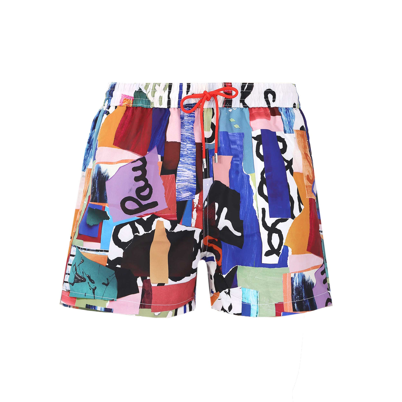 Paul Smith PPR Collage Swim Short in Multi-colour