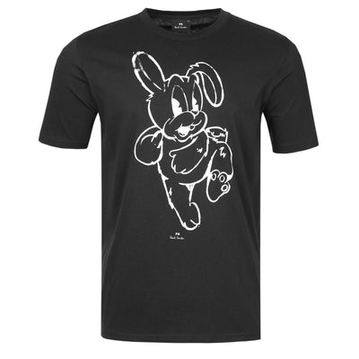 Paul Smith Rabbit T Shirt in Black