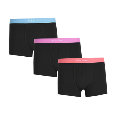 Paul Smith Trunk 3 Pack Underwear in Black