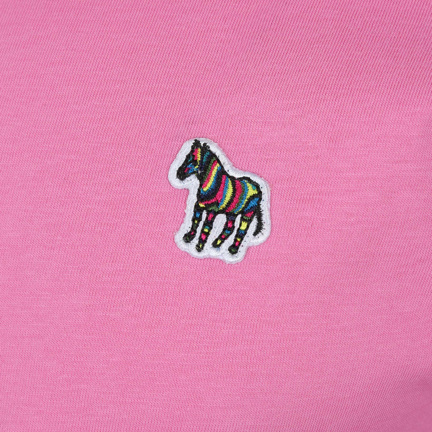 Paul Smith Zebra Badge T Shirt in Pink