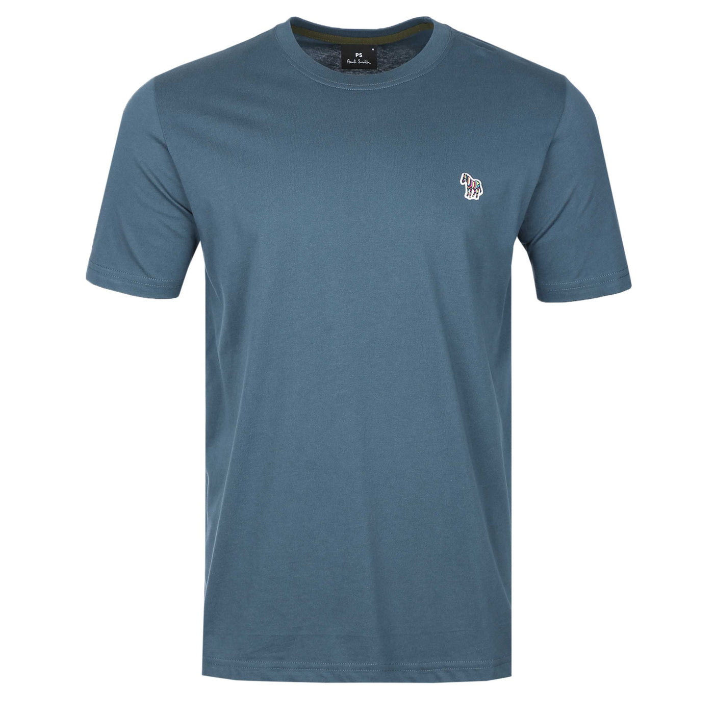 Paul Smith Zebra Badge T Shirt in Teal