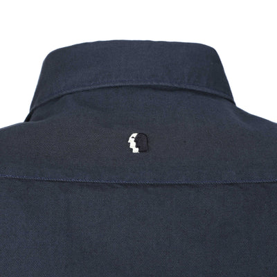 Remus Uomo SS Overshirt in Navy Nape Logo