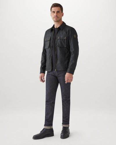 Belstaff Dunstall Jacket in Dark Navy Model 3