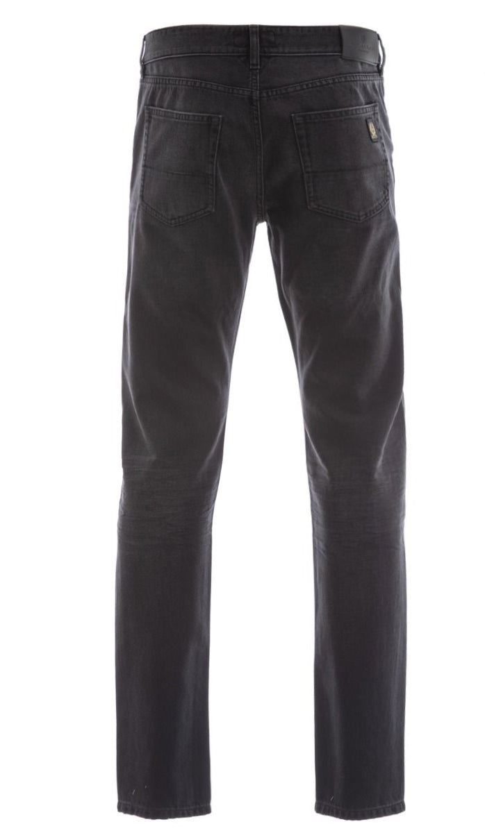 Belstaff Longton Slim Jean in Washed Black Back