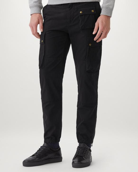 Belstaff Trailmaster Cargo Trouser in Black Model 1