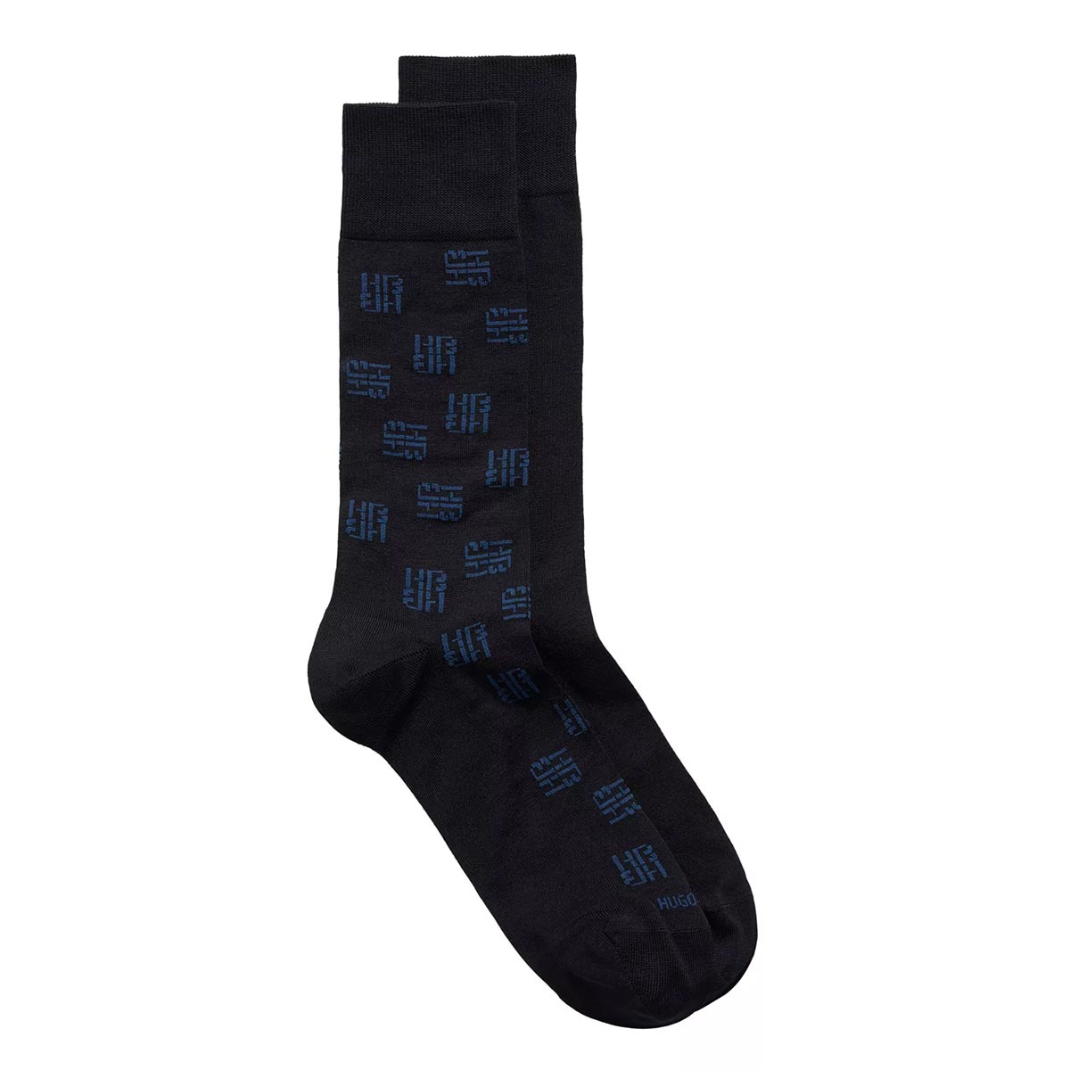 BOSS 2 Pack RS Mini Pattern MC Sock in Navy