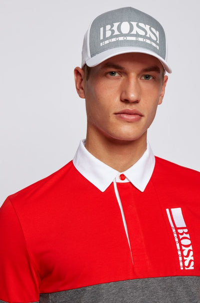 BOSS Cap-Crop Cap in White