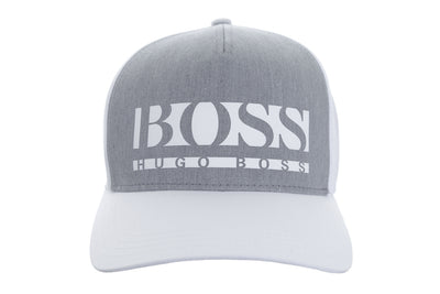 BOSS Cap-Crop Cap in White