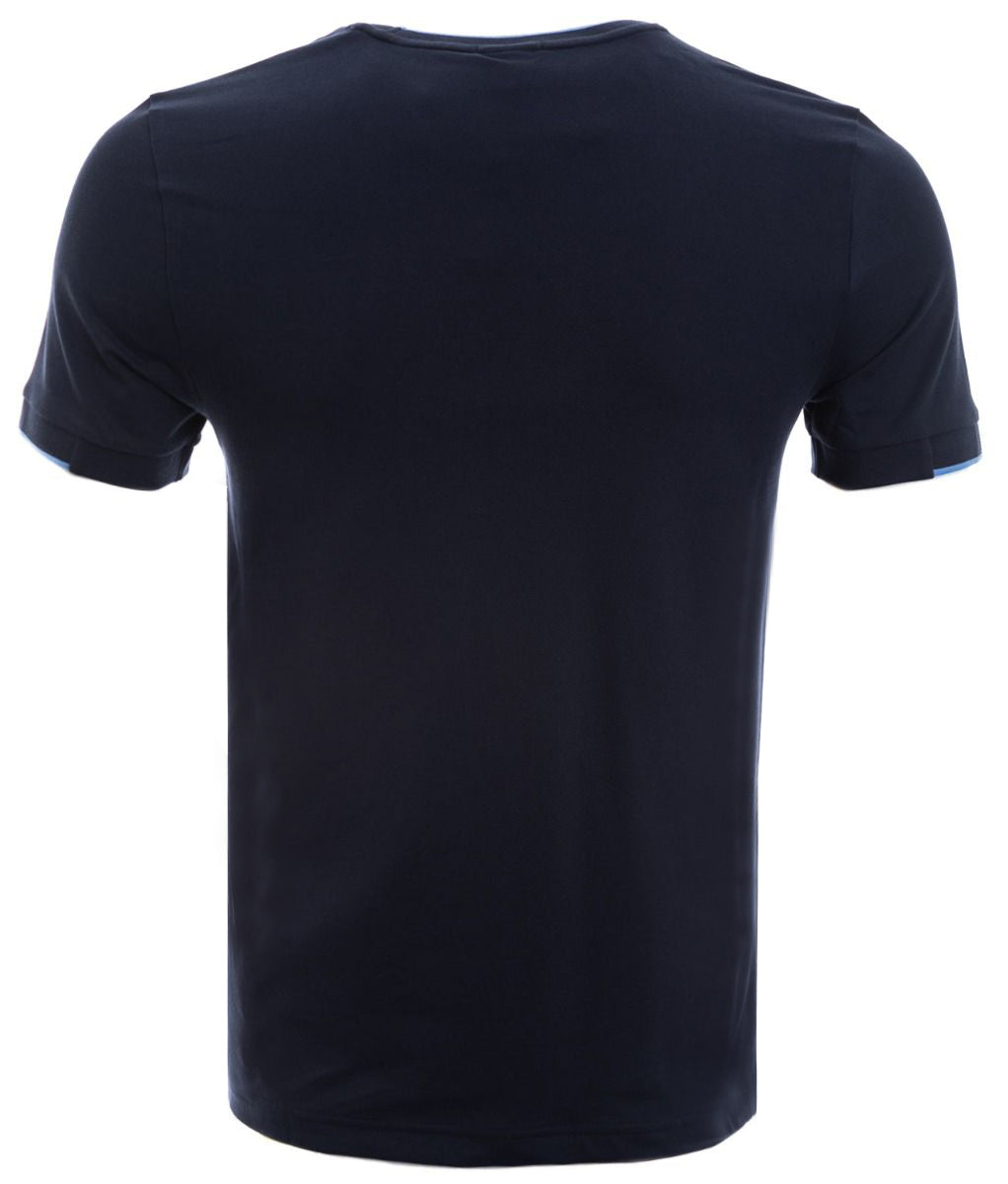 BOSS Tee Batch T Shirt in Navy Back