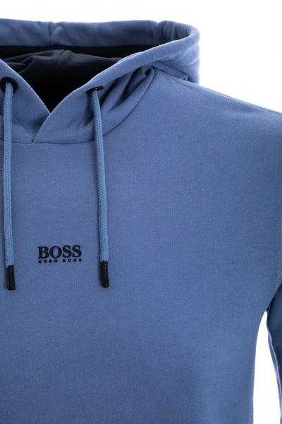 BOSS Weedo 2 Sweat Top in Airforce Blue Shoulder