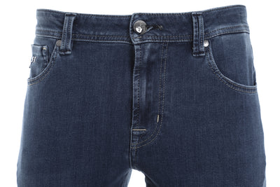 Tramarossa Leonardo Slim D488 Jean in Mid Blue Wash