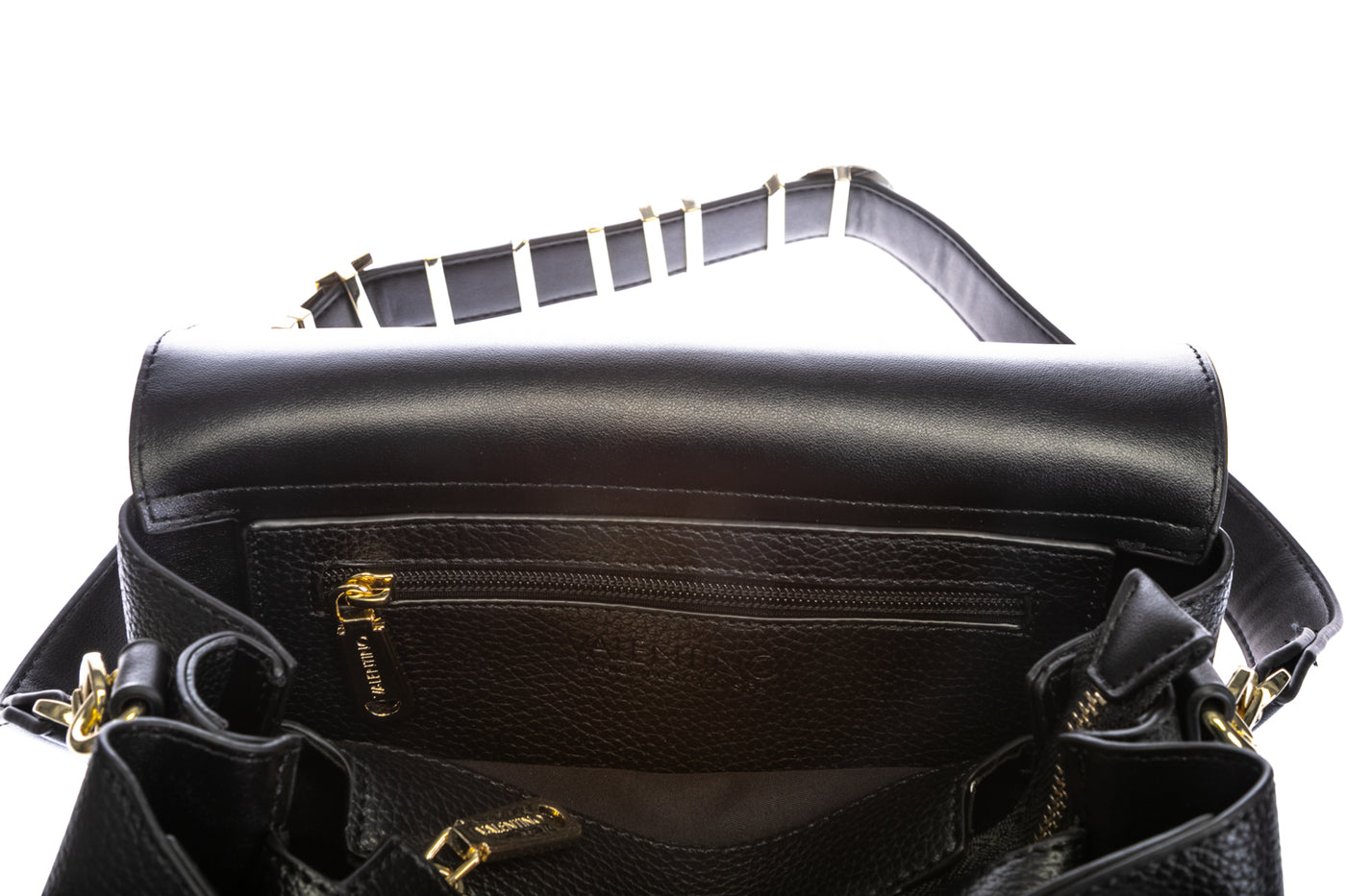 Valentino Bags Alexia Ladies Shoulder Bag in Black